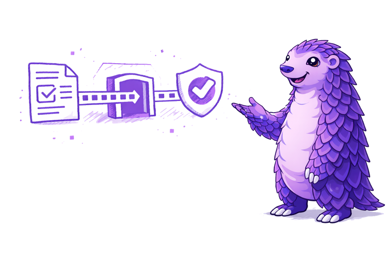 Pango presenting the GLACIS proof flow